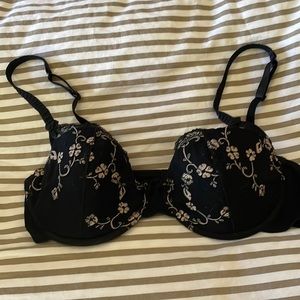 BLACK ❤️ BEIGE LACE 36D